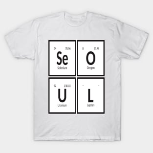 Seoul City | Periodic Table T-Shirt